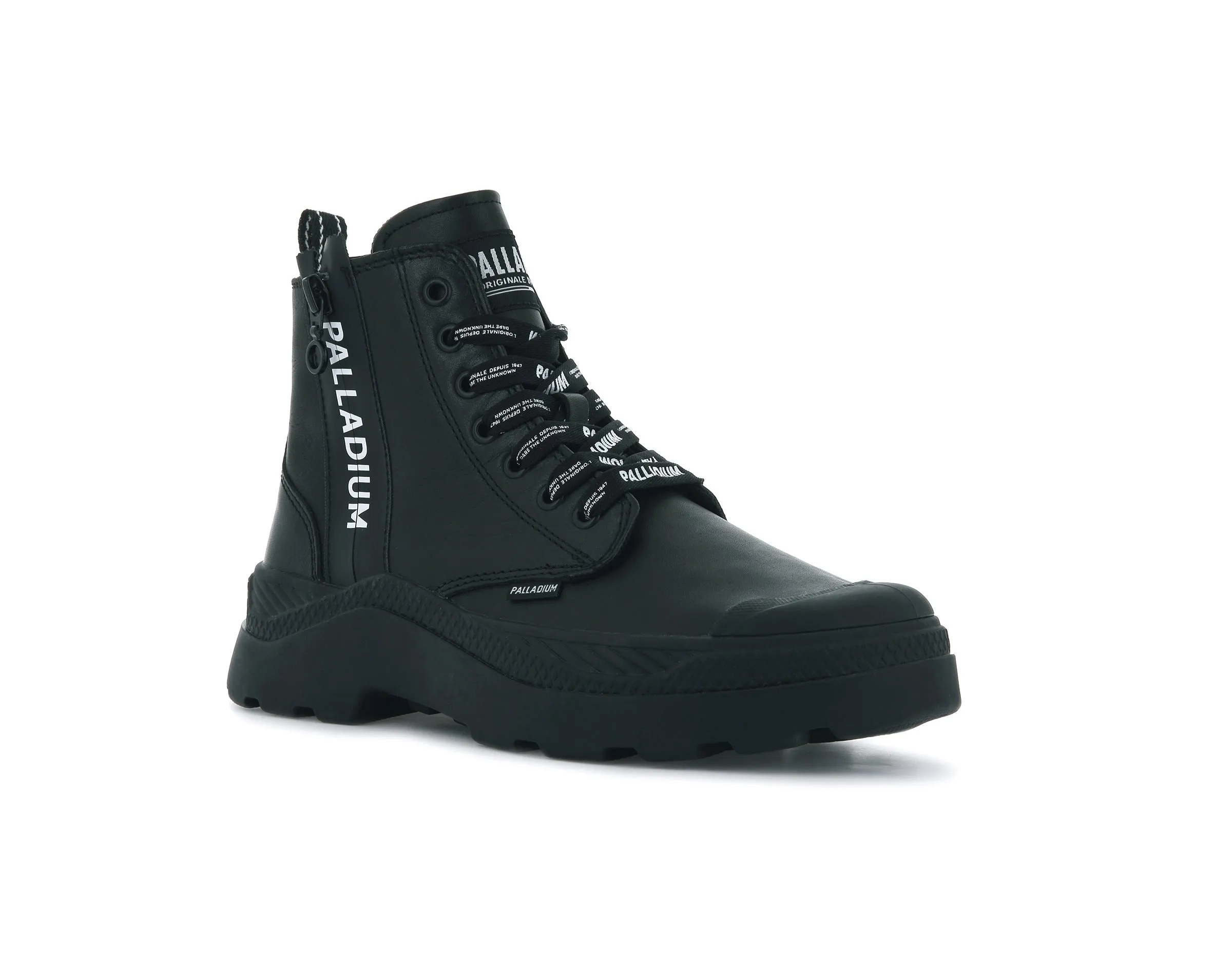 76902-008-M | PALLAKIX HI ZIP | BLACK/BLACK