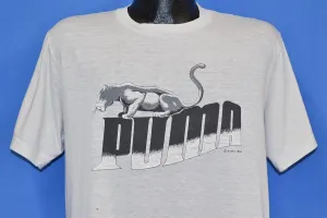 80s Puma Logo 1985 Promo t-shirt Large