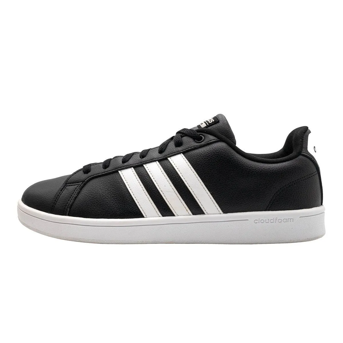 Adidas Cloudfoam Advantage Low-Top Sneakers Fabric Black Colour For Men