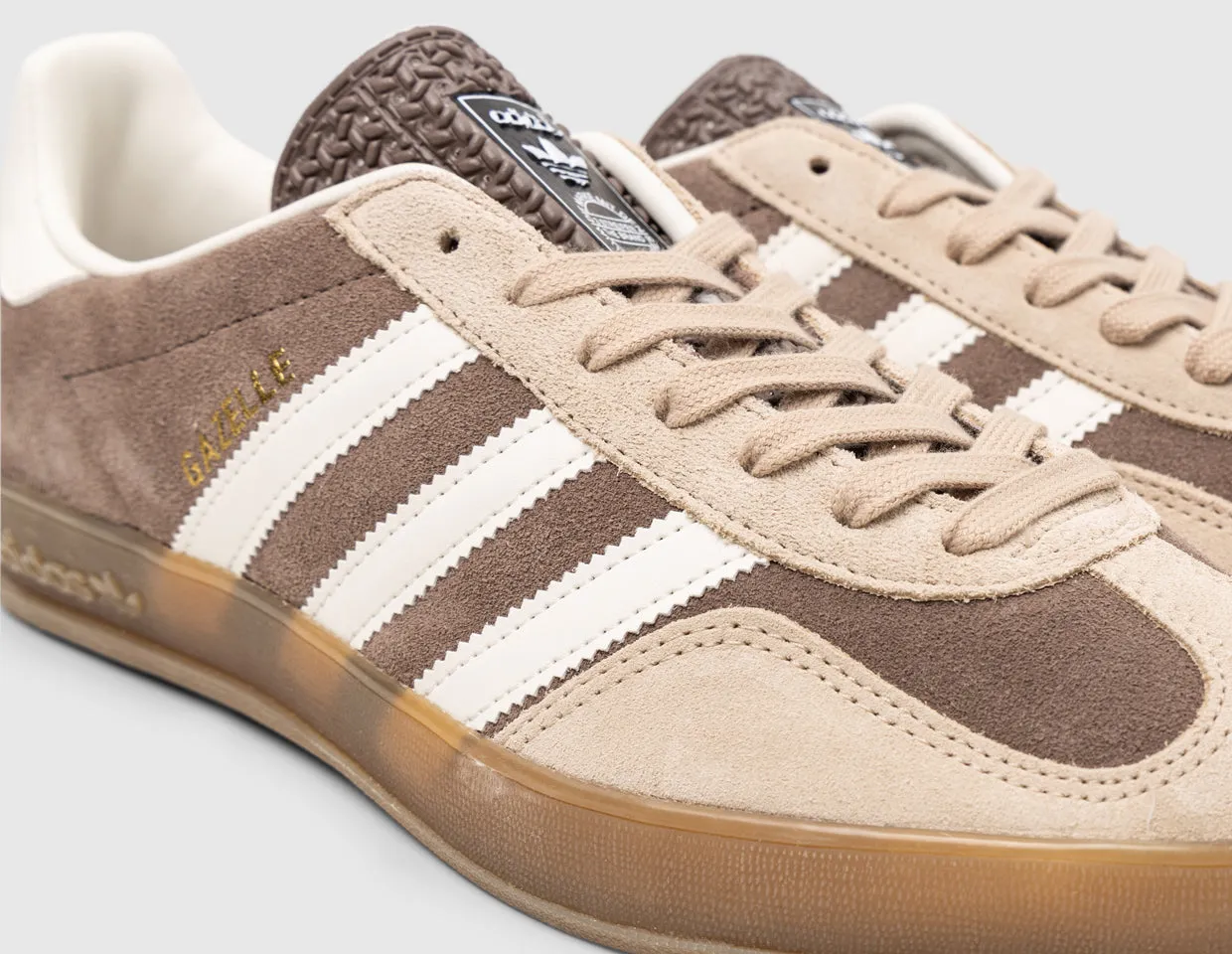 adidas Gazelle Indoor Earth Strata / Footwear White