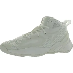 Adidas Mens Exhibit A Mid Sport Fitness Basketball Shoes