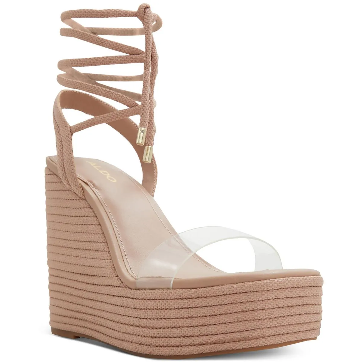 Aldo Womens Devonteriel Wedges Ankle Wedge Heels