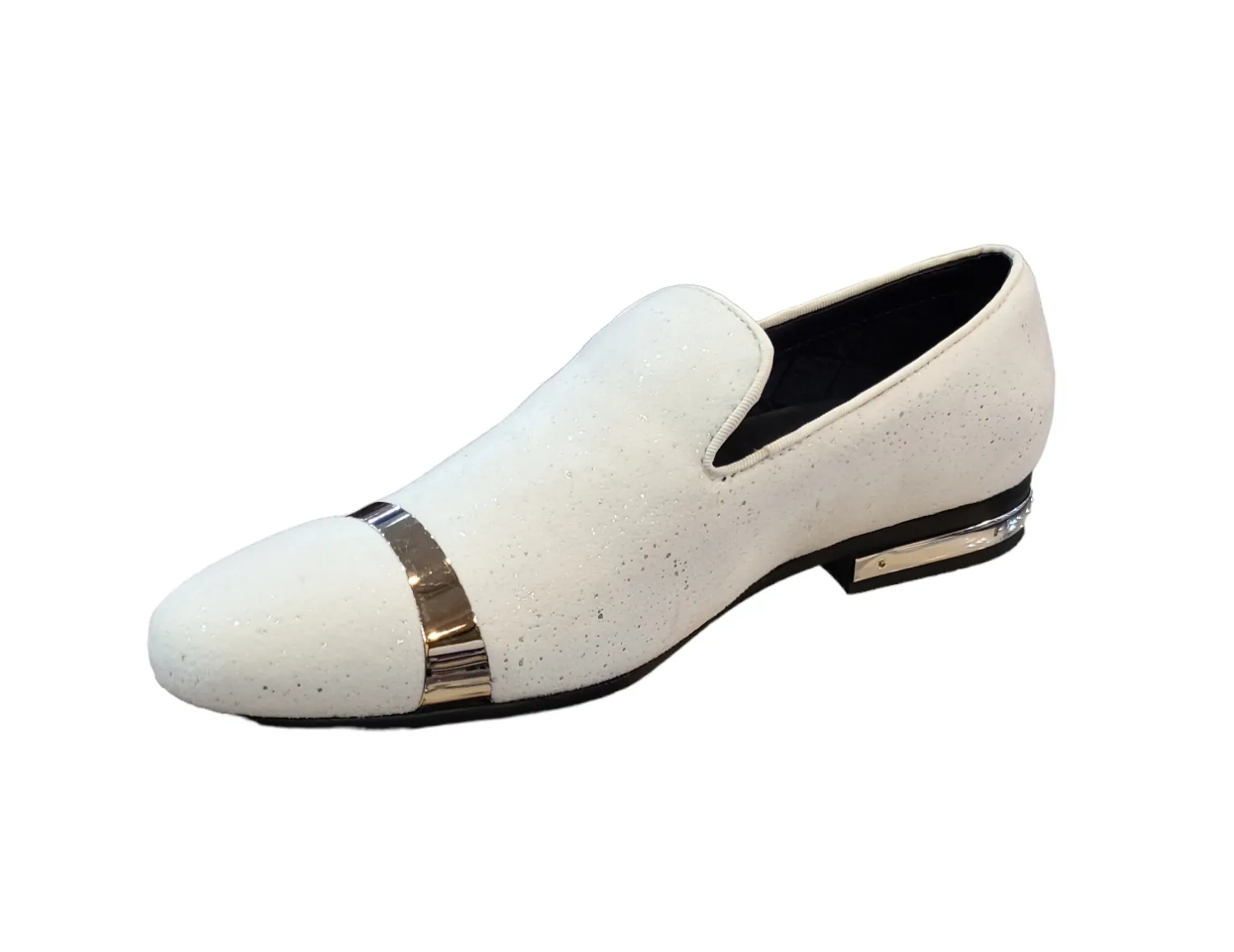 Amali Slip on Lion Emblem Shoes