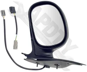 APDTY 066138 Side View Mirror - Right , Power, Chrome