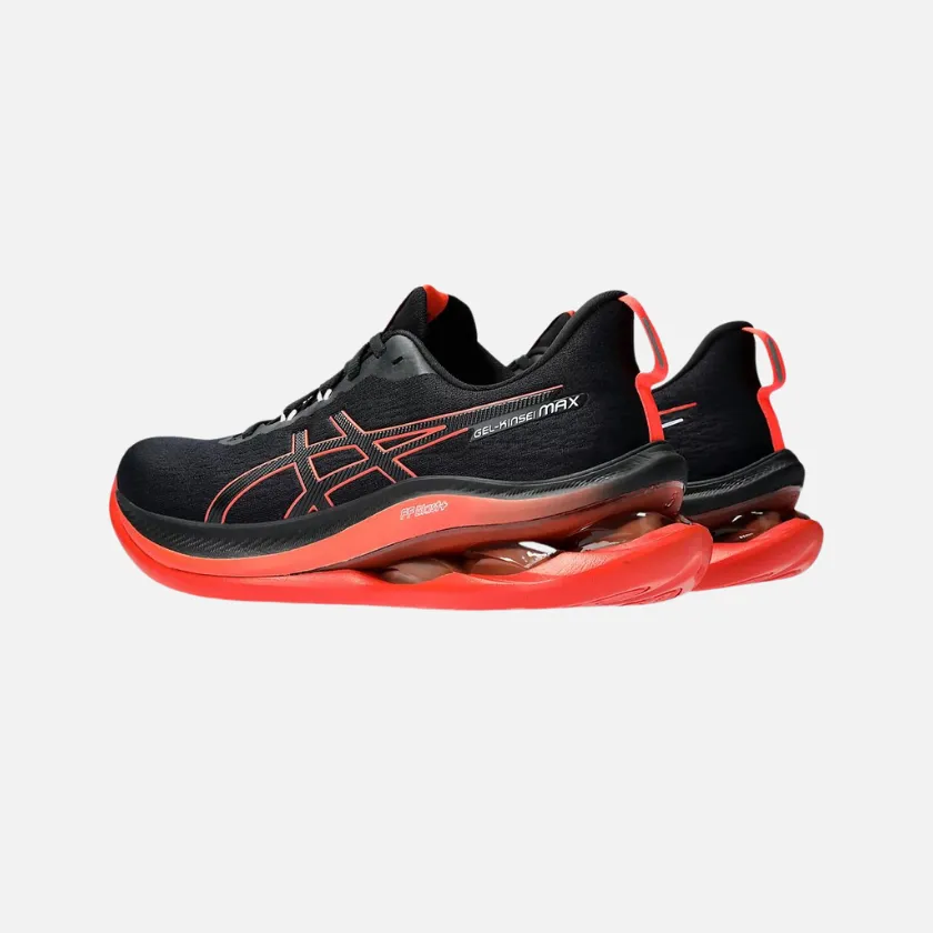 Asics Gel-Kinsei MAx Men's Running Shoes -Black/Sunrise Red