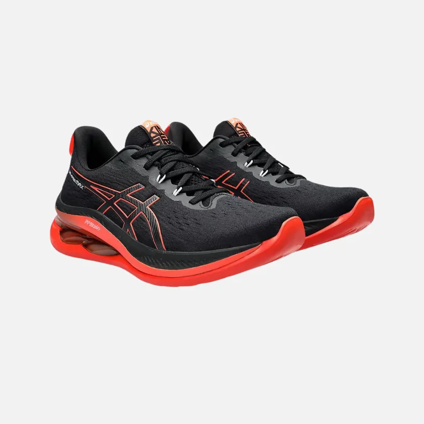 Asics Gel-Kinsei MAx Men's Running Shoes -Black/Sunrise Red