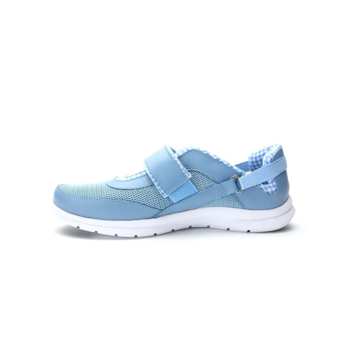 Bellini Fun Women Casual Slip-on Shoes In Lt Blue Leather