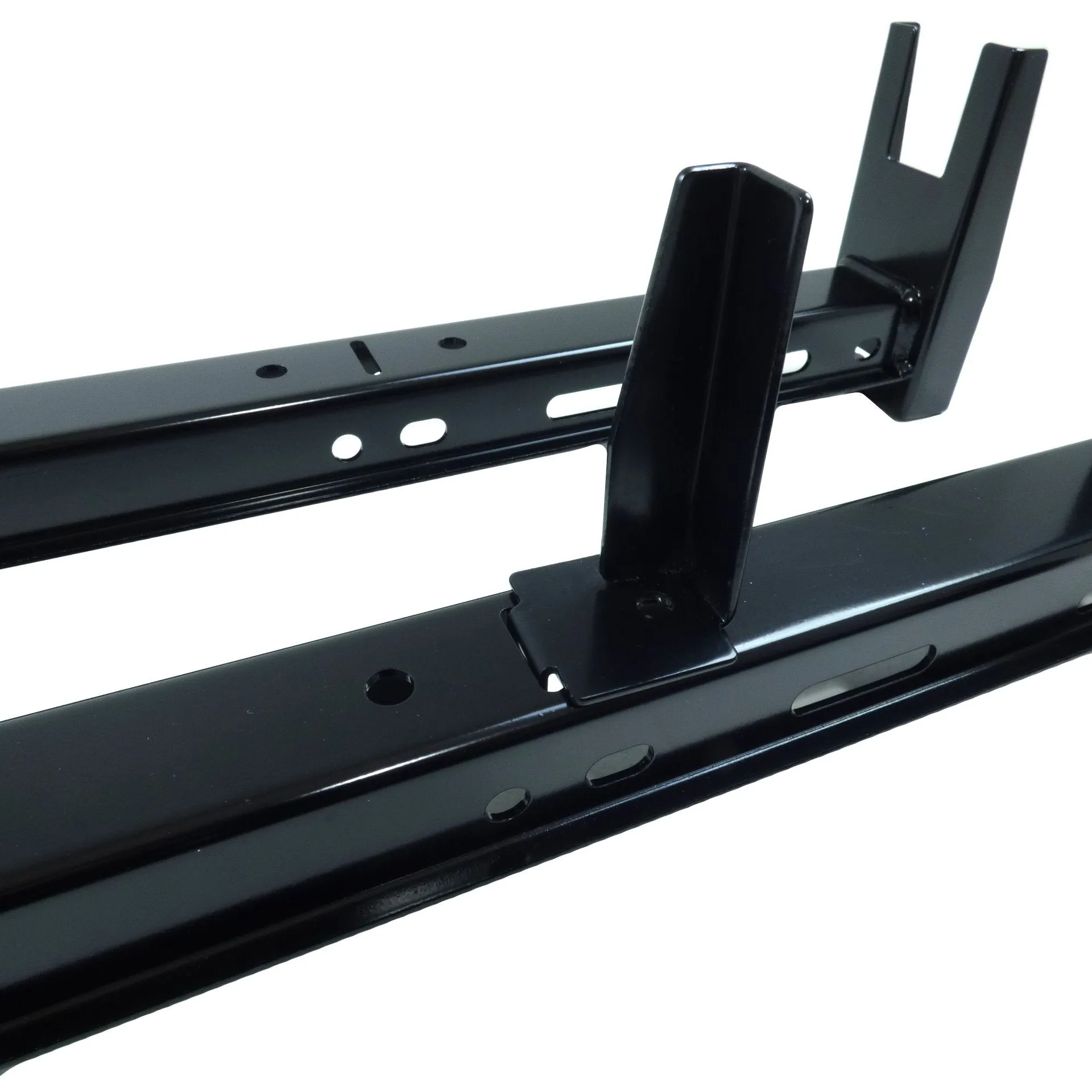 Black 2 Bar Van Roof Ladder Rack Cross Bars for Ford Transit Connect 2013-2019