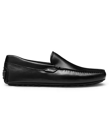 BOSS Hugo Boss Men's Noel Leather Driving Loafers