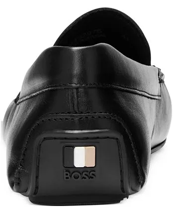 BOSS Hugo Boss Men's Noel Leather Driving Loafers