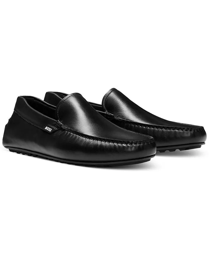 BOSS Hugo Boss Men's Noel Leather Driving Loafers