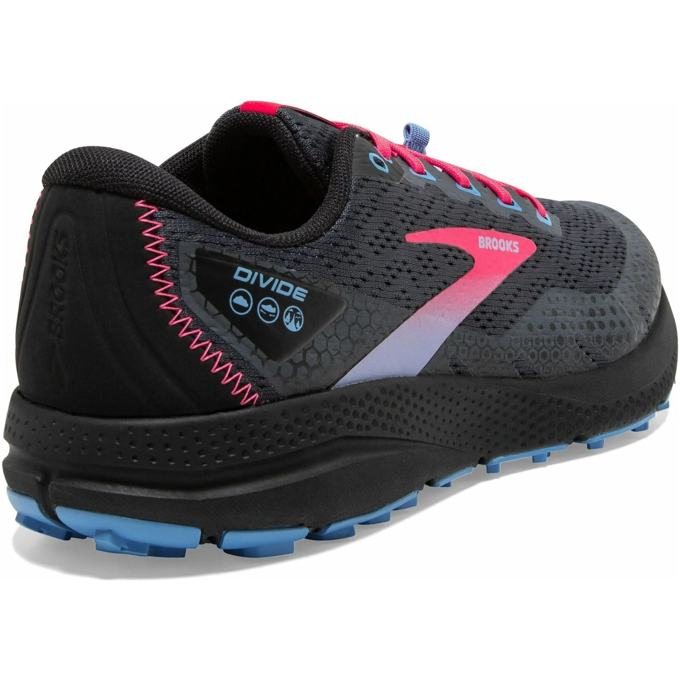 Brooks Divide 3 Womens Trail Running Shoes - Black