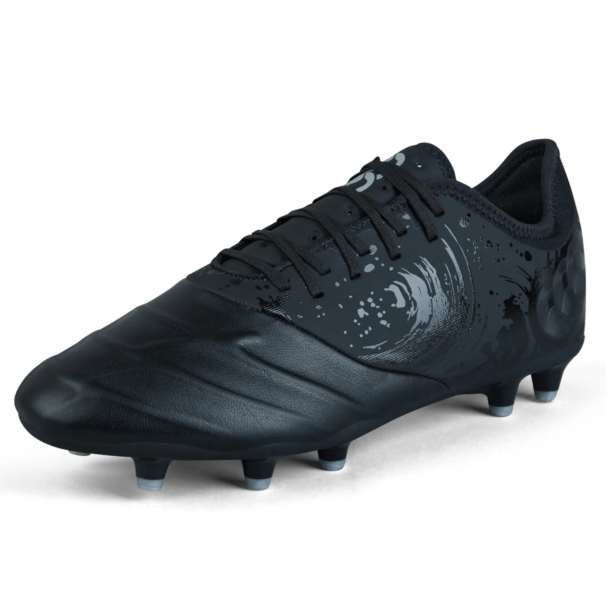 Canterbury Phoenix Genesis Pro FG - Black/Silver Metallic