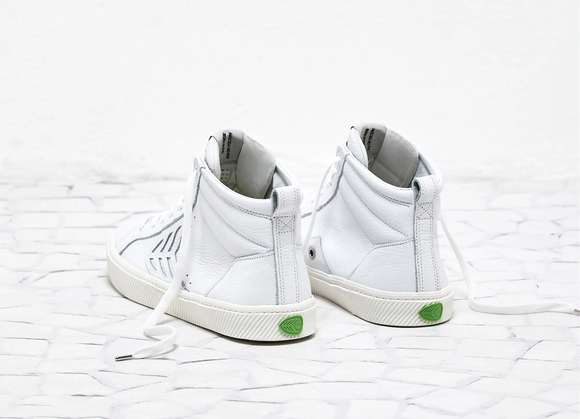 CATIBA High Off White Premium Leather Sneaker Women