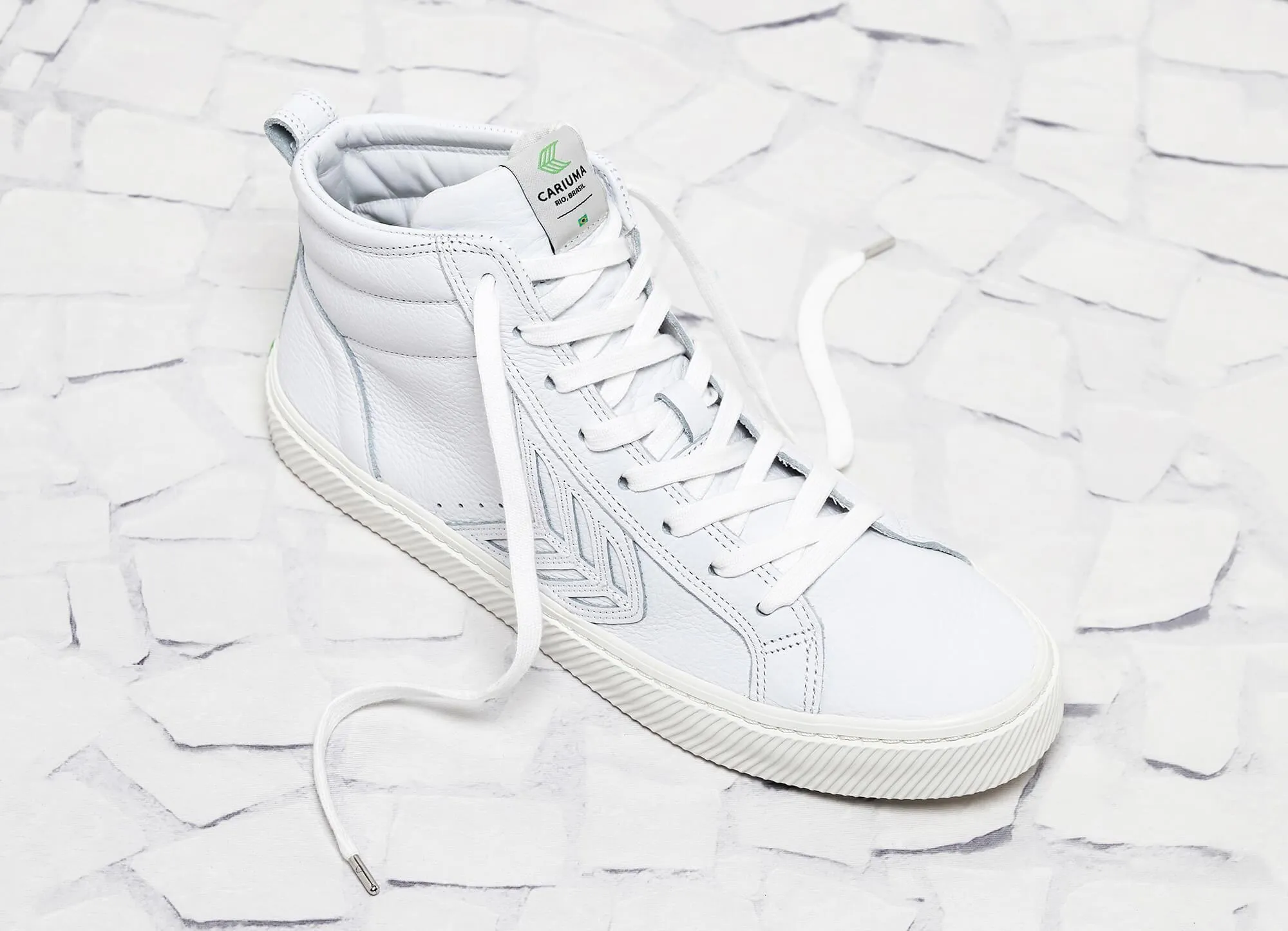 CATIBA High Off White Premium Leather Sneaker Women