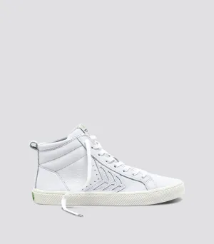 CATIBA High Off White Premium Leather Sneaker Women