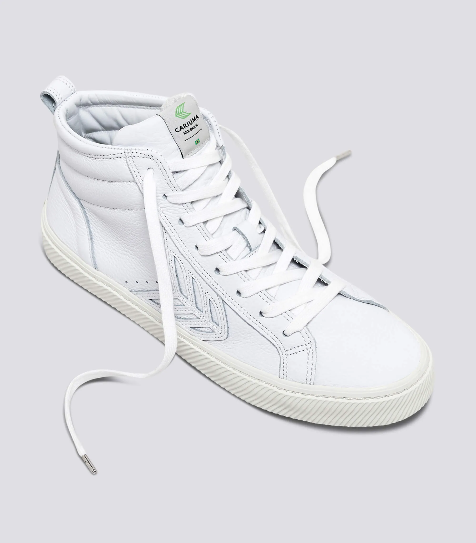 CATIBA High Off White Premium Leather Sneaker Women