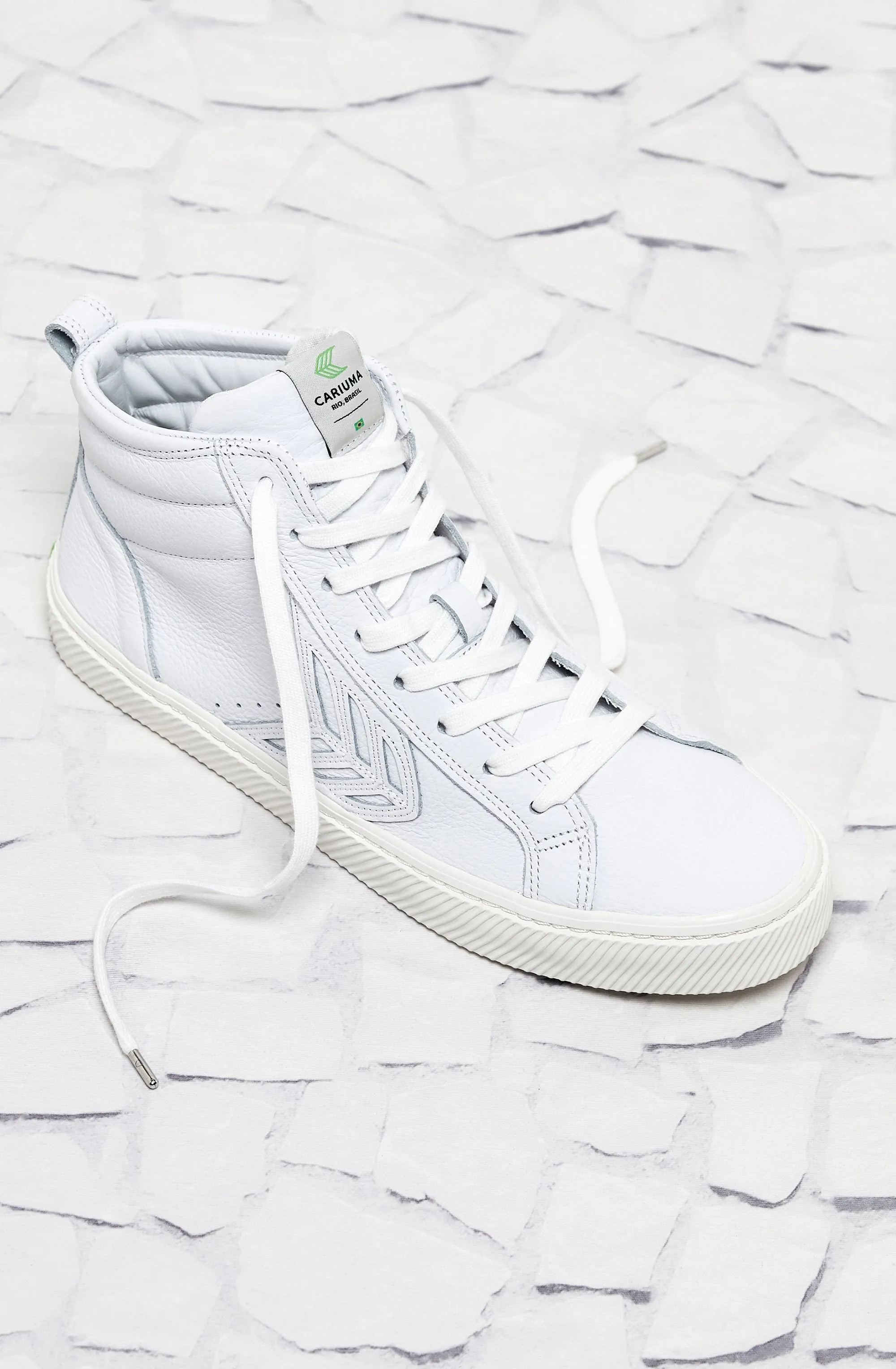 CATIBA High Off White Premium Leather Sneaker Women