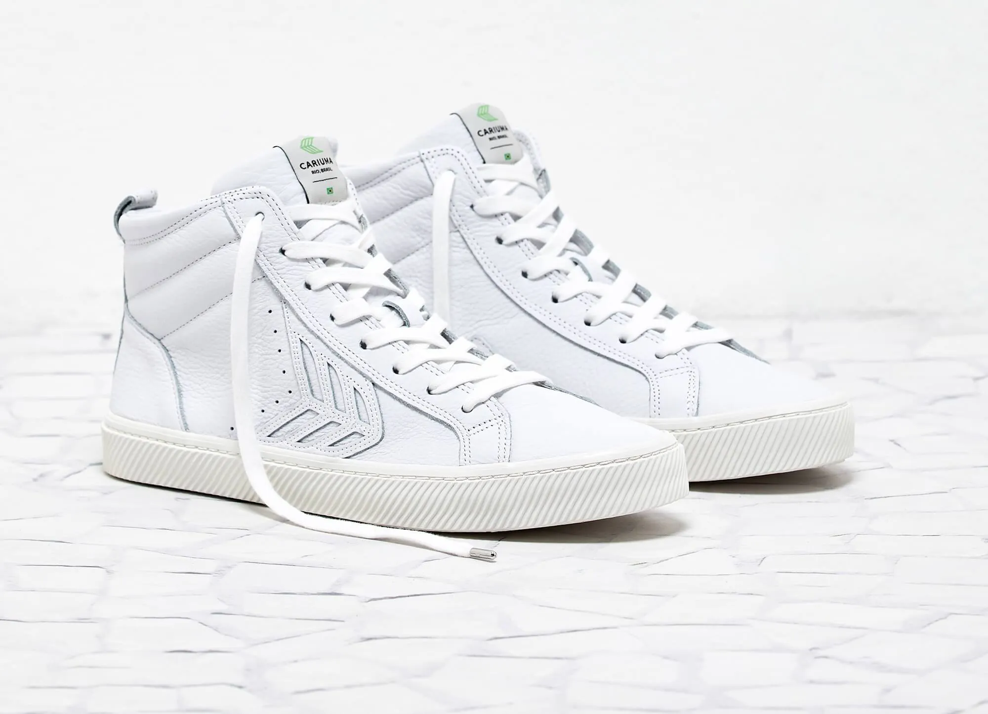 CATIBA High Off White Premium Leather Sneaker Women