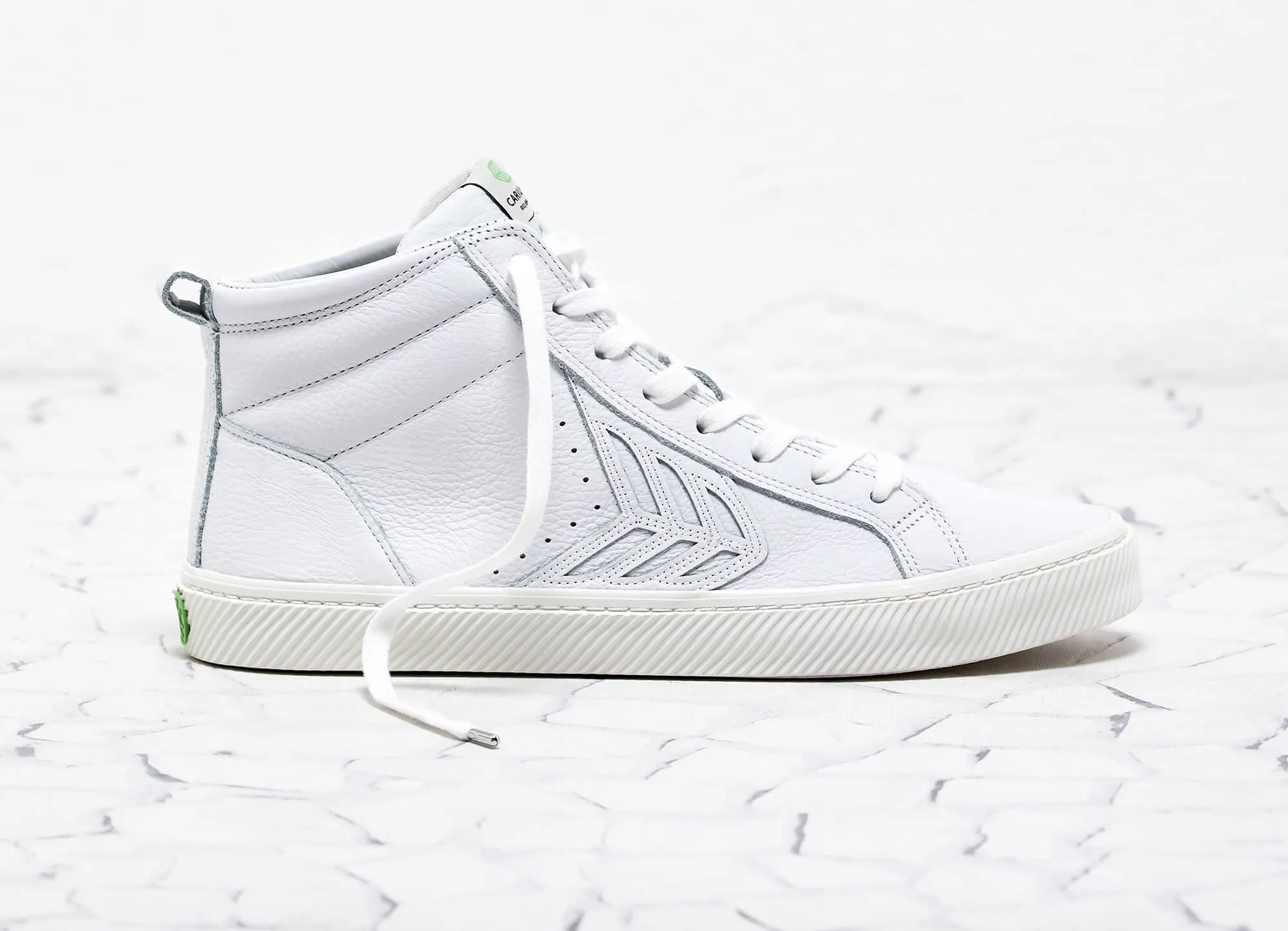 CATIBA High Off White Premium Leather Sneaker Women