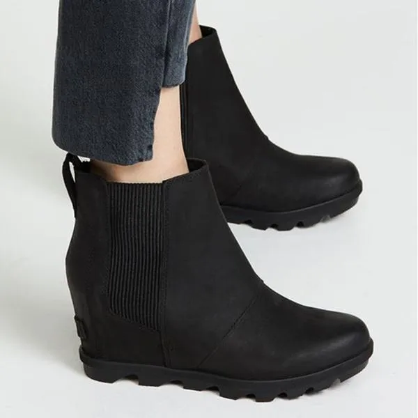 Chelsea Wedge Boots