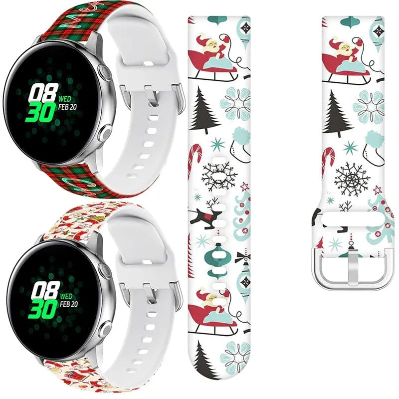 Christmas Watch Straps compatible with the Timex 20mm Range