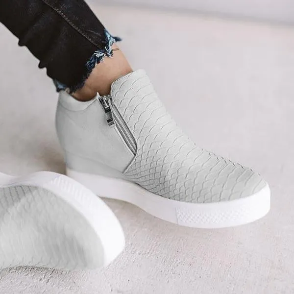 Daily Comfy Wedge Heel Sneakers