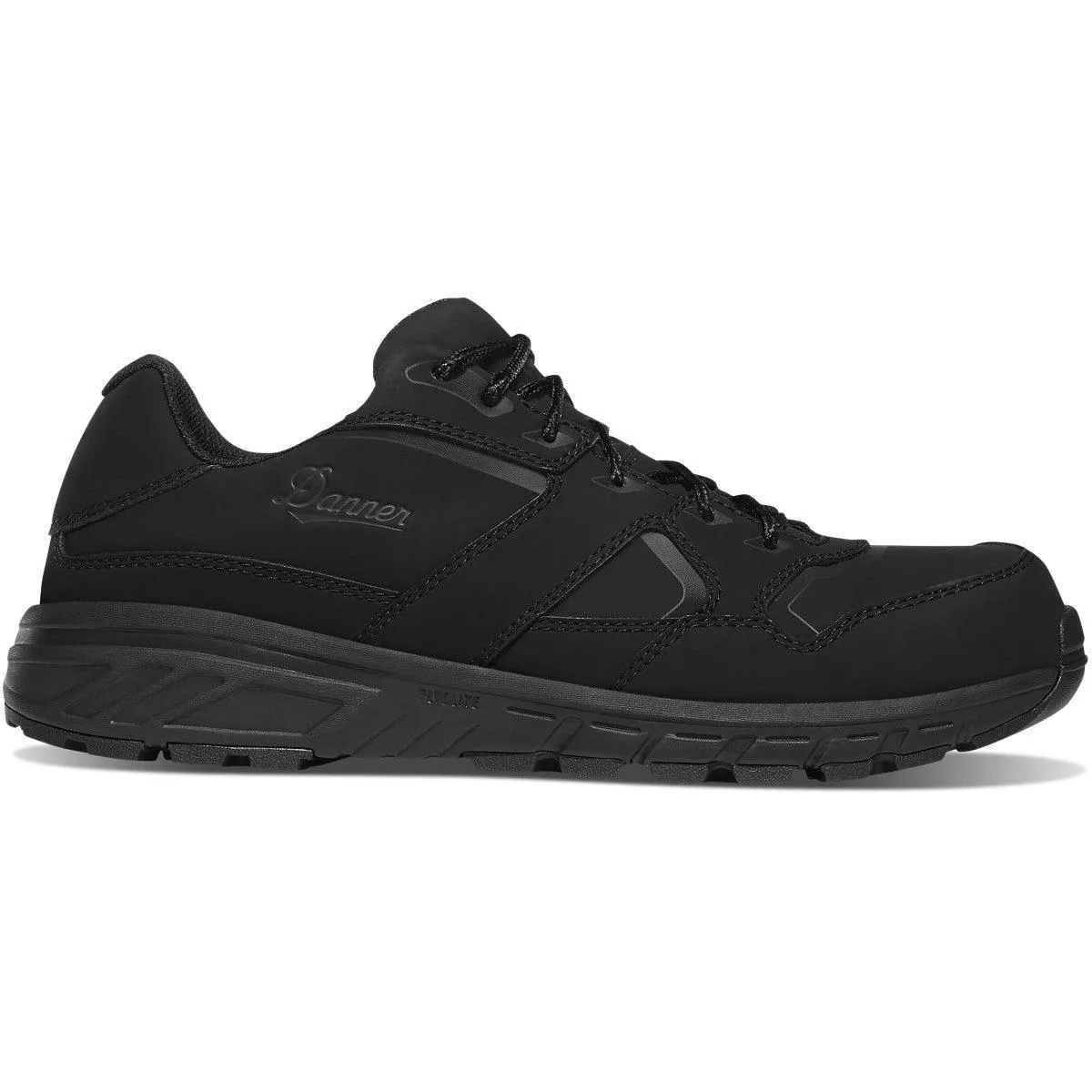 Danner Men's Run Time EVO Black Composite Toe Slip Resistant Work Shoe 12310