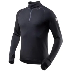 Devold Expedition Man Zip Neck Black | Buy Devold Expedition Man Zip Neck Black here | Outnorth