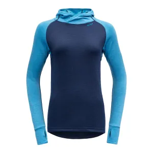 Devold Women&#x27;s Expedition Hoodie Malibu/Evening | Buy Devold Women&#x27;s Expedition Hoodie Malibu/Evening here | Outnorth