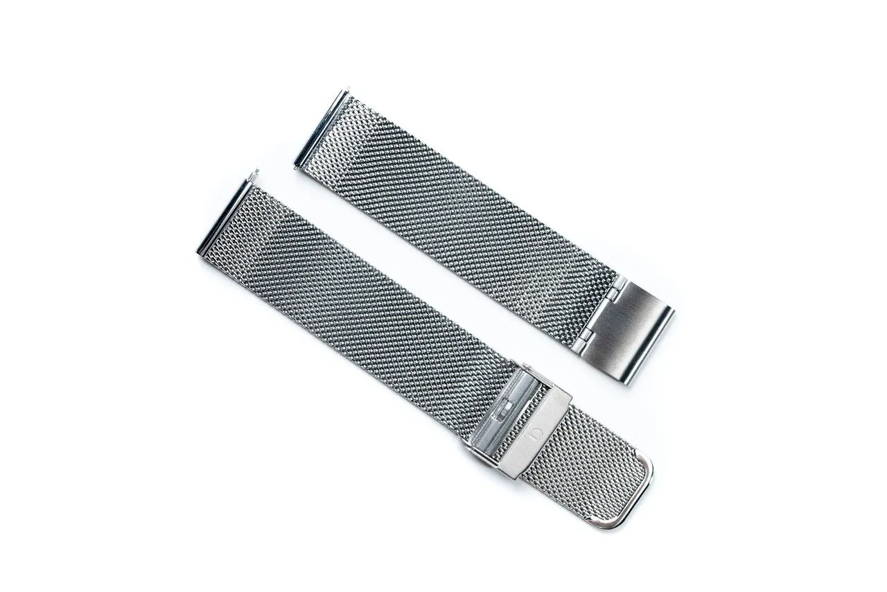 DIY WATCH CLUB Mesh Band -- Silver