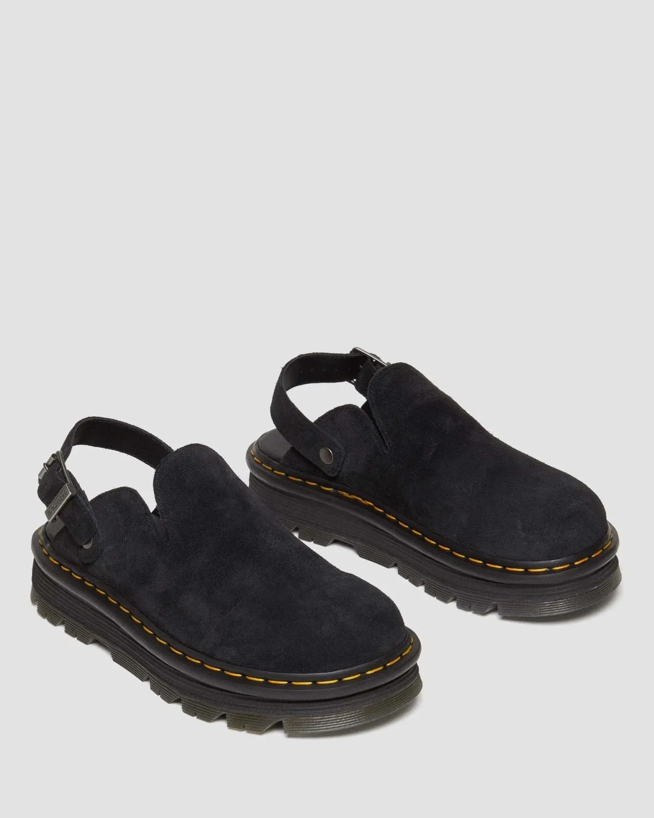 Dr. Martens Zebzag Mule - Black E.H Suede MB