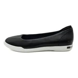 Dr. Scholl'S Rise Shine Ballerinas Leather Black Colour For Women