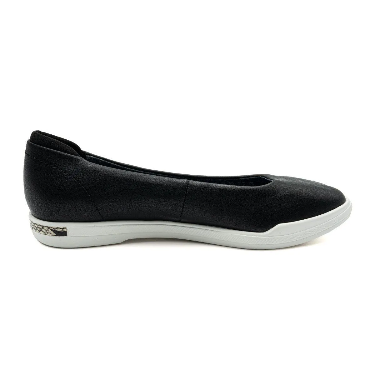 Dr. Scholl'S Rise Shine Ballerinas Leather Black Colour For Women