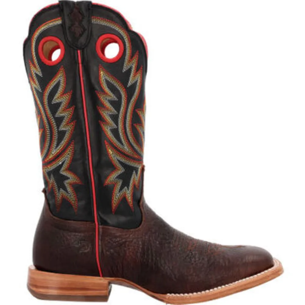 Durango Men's PRCA Collection Boots Chestnut and Black Eclipse DDB0466