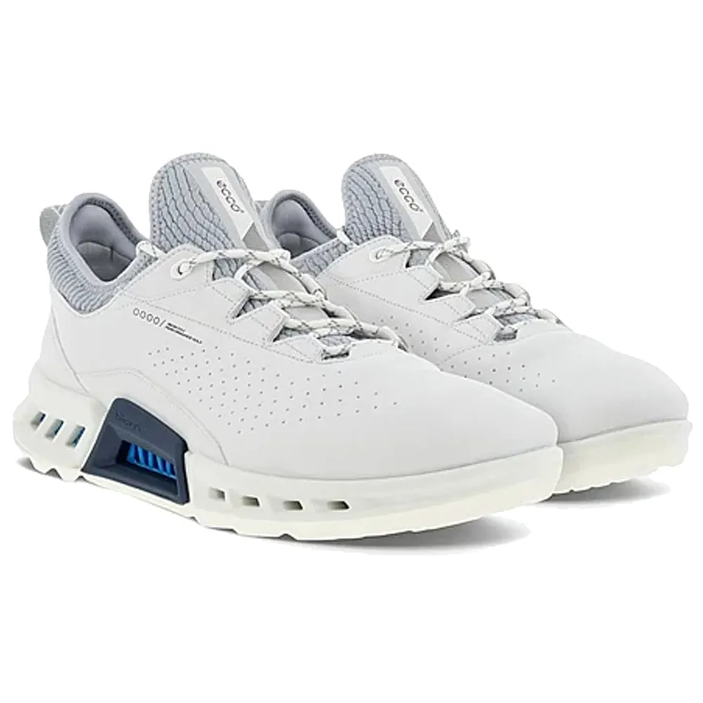 ECCO Biom C4 Waterproof Spikeless Shoes - White/Concrete