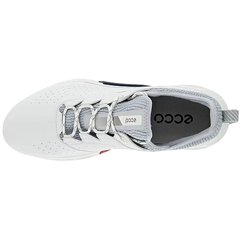 ECCO Biom C4 Waterproof Spikeless Shoes - White/Concrete