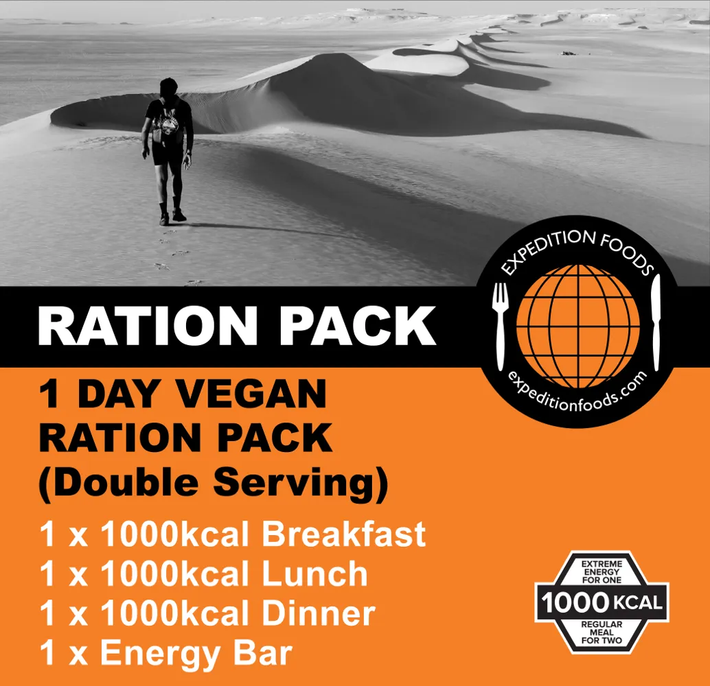 Expedition Foods 1 Day Vegan Ration Pack