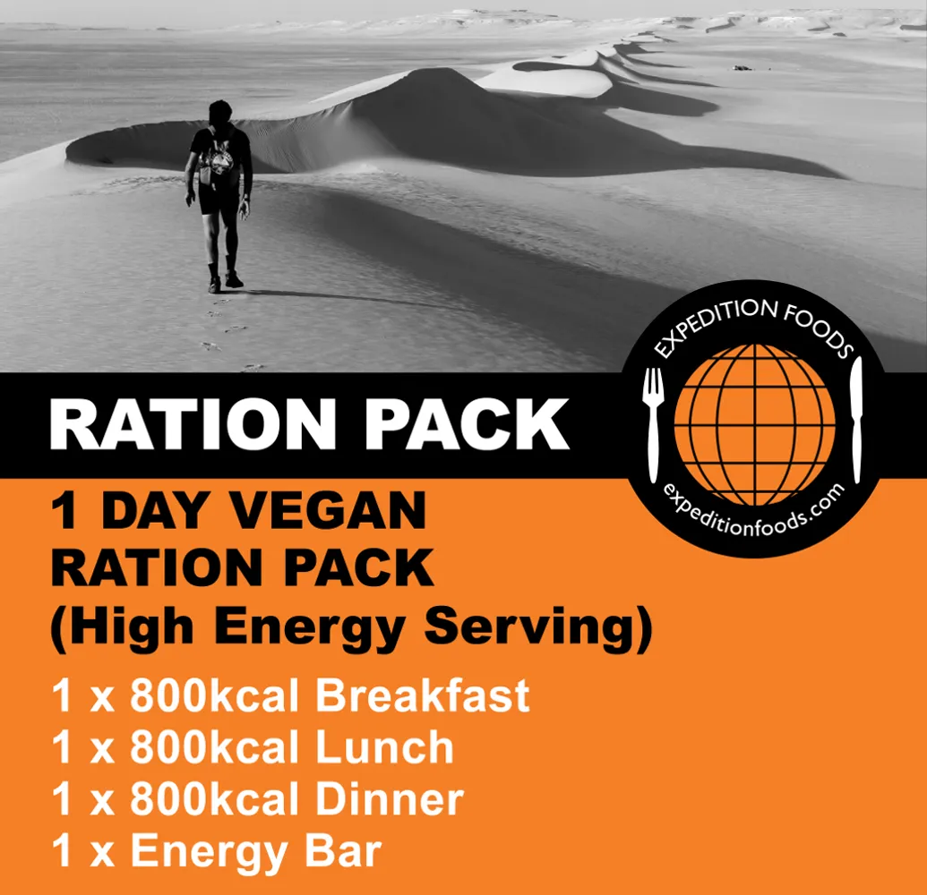 Expedition Foods 1 Day Vegan Ration Pack