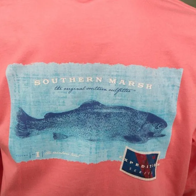 Expedition Series Tee - Rainbow Trout - Long Sleeve