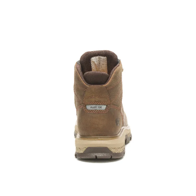 Exposition Alloy-Toe Waterproof Hiker Work Boot Brown