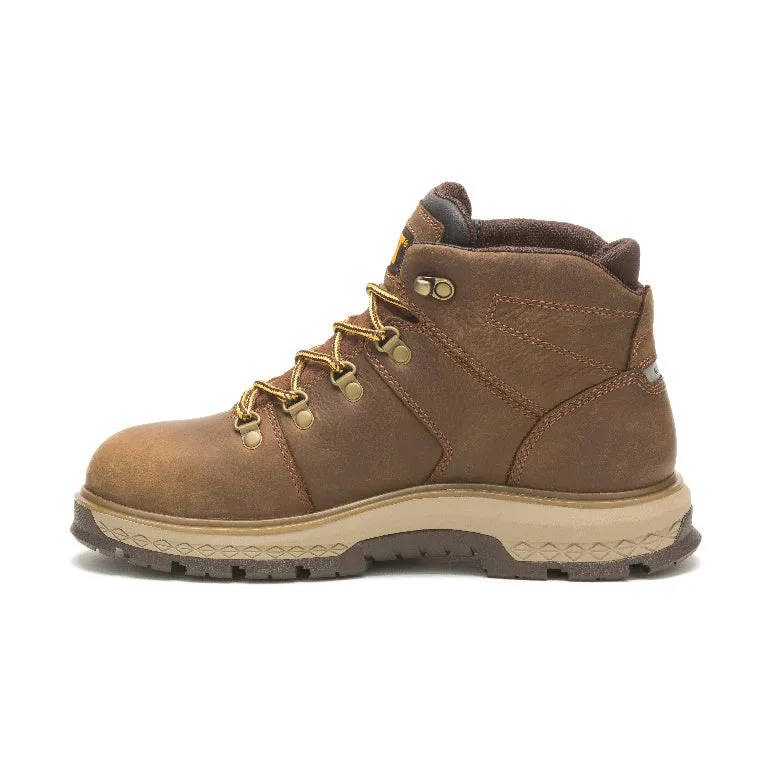 Exposition Alloy-Toe Waterproof Hiker Work Boot Brown