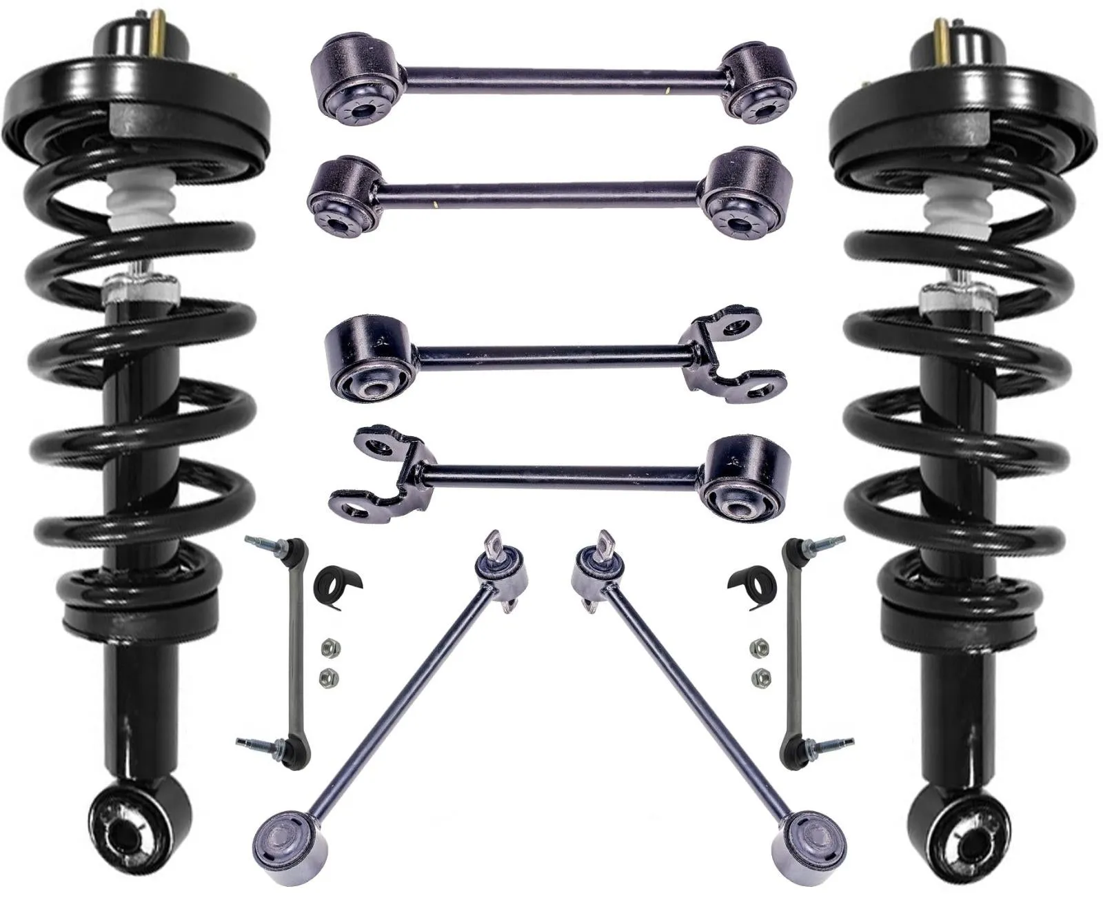 For Ford Expedition 2007-2021 Rear Complete Struts Trailing Control Arms & Links