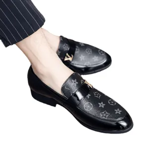 Formal Dress Shoes Male Office Party Wedding Shoes Business Luxury Leather Shoes Casual Shoes Breathable Leather Driving Shoes