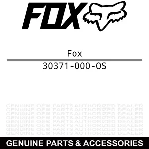 Fox Racing 30371-000-OS Universal Buckle Replacement Screw