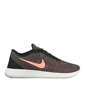 Free Rn Running Shoe Black/Lava Glow/Off White Size 7.5 M Us