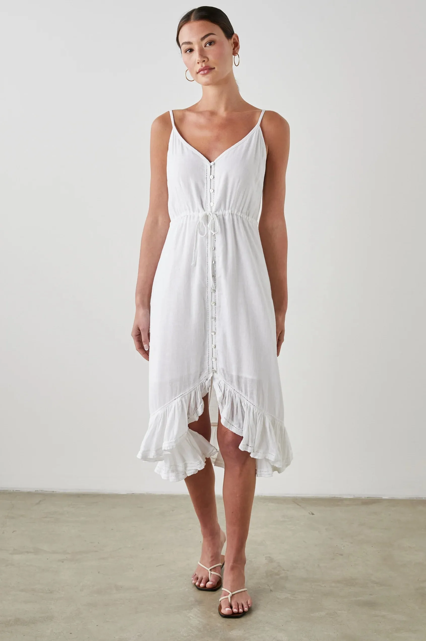 Frida Dress White