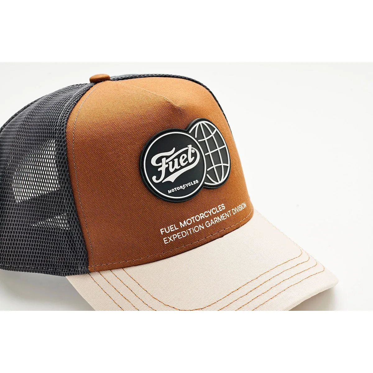 Fuel Logo Brown Cap