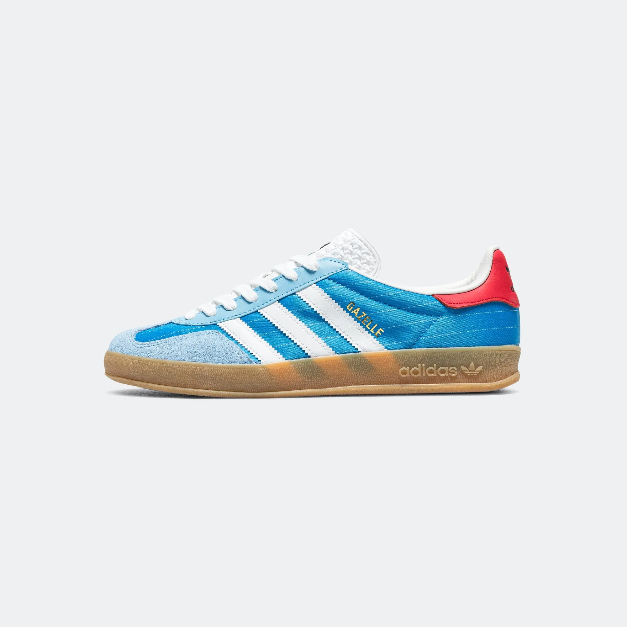 Gazelle Indoor - Bright Blue/Footwear White-Gum