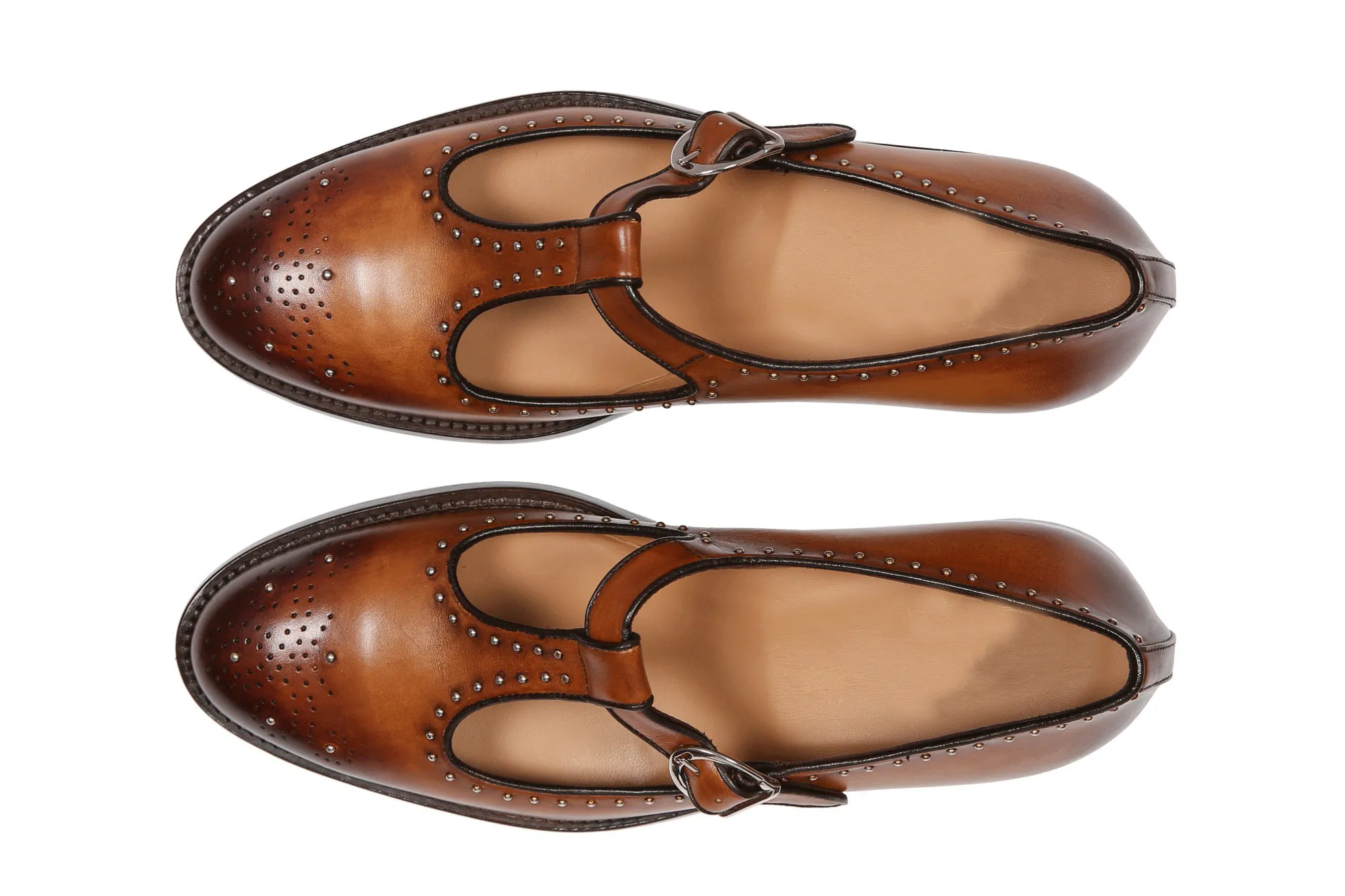 Hand-Painted Brown Peshawari Sandel For Casual And Party Wear-JonasParamount